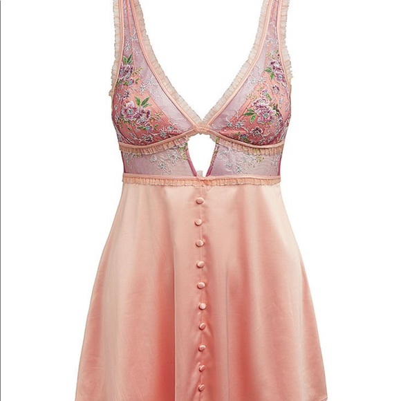 FOR LOVE & LEMONS Euphoria Embroidered Slip Dress - Picture 8 of 8